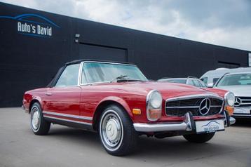 Mercedes-Benz 280 SL Pagoda automatique/Oldtimer/Histoire, Achat, Beige, Entreprise, Cabriolet