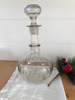 Carafe ancienne en cristal taillé, Enlèvement ou Envoi