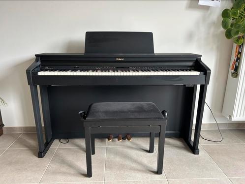 Digitale piano Roland HP 503 SD zwart, Muziek en Instrumenten, Piano's, Zo goed als nieuw, Piano, Zwart, Digitaal, Ophalen