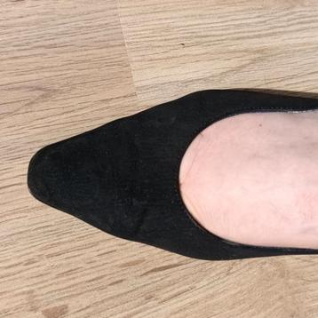 pumps in daim, zwart, maat 38 beschikbaar voor biedingen