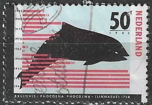 Nederland 1985 - Yvert 1249 - Bedreigde dieren (ST), Postzegels en Munten, Postzegels | Nederland, Gestempeld, Verzenden