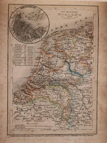 Vroeg 19e eeuwse Duitse atlas beschikbaar voor biedingen