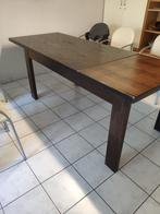 Houten tafel, Huis en Inrichting, Tafels | Eettafels, 200 cm of meer, 50 tot 100 cm, Gebruikt, Rechthoekig