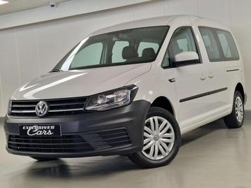 Volkswagen Caddy 2.0 TDI 102 CV MAXI FAMILY 7 PLACES GPS CLI, Autos, Cuir, 75 kW, Achat, Euro 6