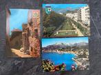 3 cartes postales vierges Côte d'Azur - Menton - Eze, Collections, France, Enlèvement ou Envoi