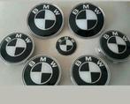 Emblemen Bmw set van 7x logo's zwart wit e60 e90 e39 e46, Auto-onderdelen, Ophalen of Verzenden, Nieuw, BMW