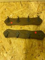 2 houten kapstokken, Wandkapstok, Gebruikt, Ophalen of Verzenden, Minder dan 100 cm