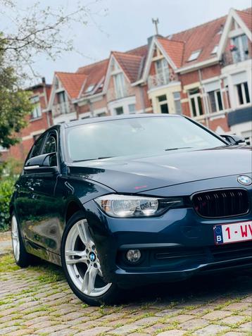 BMW 316D F30 LED Euro6B, Auto's, BMW, 1995 cc, 4 cilinders, Blauw, Leder