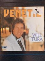 45T Will Tura - Venetië, Gebruikt, 7 inch, Single, Ophalen of Verzenden