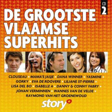 CD-  De Grootste Vlaamse Superhits CD 2