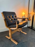 Siësta chair door Ingmar Relling, Huis en Inrichting, Stoelen, Ophalen, Gebruikt, Bruin, Leer