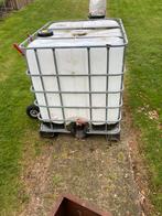 Ibc container, Tuin en Terras, Regentonnen, Ophalen, Kunststof, Met kraantje, 150 liter of meer