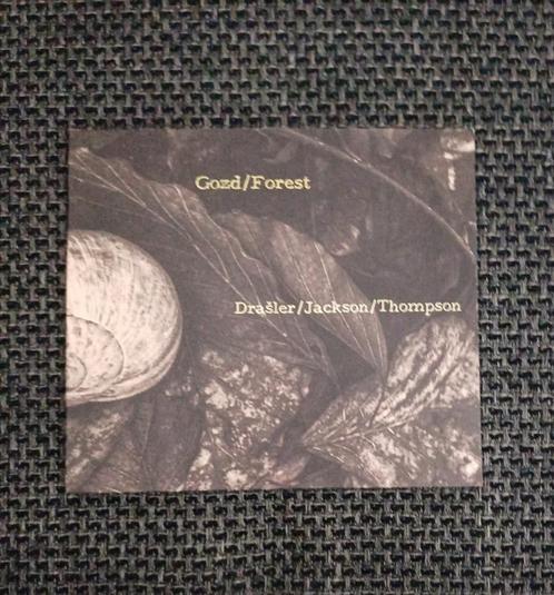 CD: Vid Drašler, Tom Jackson, Daniel Thompson: Gozd / Forest, Cd's en Dvd's, Cd's | Jazz en Blues, Zo goed als nieuw, Jazz, 1980 tot heden