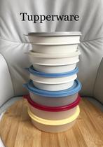 Tupperware 2 X 3 dezelfde dozen met deksel ., Maison & Meubles, Cuisine| Tupperware, Comme neuf, Autres types, Envoi, Crème