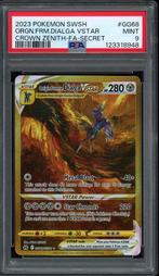Origin Forme Dialga VSTAR PSA 9 - GG68/GG70 - Crown Zenith, Ophalen of Verzenden, Zo goed als nieuw, Losse kaart
