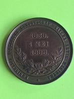 1888 Nederland Amsterdam Artis 50 jaar medaille in brons, Verzenden, Brons