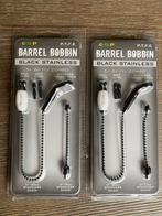 2 NIEUWE ESP BARREL BOBBINS BLACK STAINLESS, Watersport en Boten, Ophalen of Verzenden, Nieuw