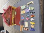 BLUEY - Speelhuis met 4 kamers en accessoires - Speelset, Ophalen, Zo goed als nieuw, Accessoires