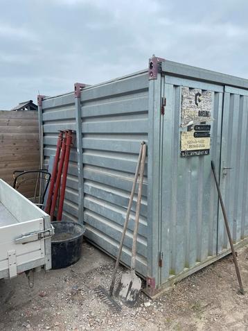 Opslagcontainer demonteerbaar  beschikbaar voor biedingen