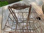 Porte bouteilles fer belle qualite vintage panier, Ophalen, Gebruikt
