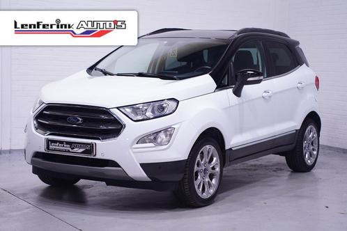 Ford EcoSport 1.0 EcoBoost Titanium Navi Schuifdak Winterpak, Auto's, Ford, Bedrijf, Ecosport, ABS, Adaptieve lichten, Airbags
