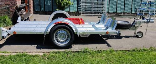 Mototrailer - 2 motoren - verlaagd - GS - Harley - Yamaha St, Motoren, Overige Motoren, 11 kW of minder, 1 cilinder, Ophalen