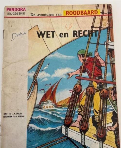 De avonturen van Roodbaard Wet en recht, Boeken, Stripverhalen, Gelezen, Ophalen of Verzenden