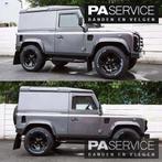 Nieuwe 18 inch Glossblack Hawke Land Rover Defender velgen, 18 inch, -, -, Banden en Velgen