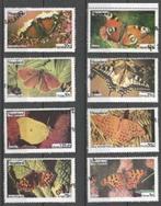 India-Nagaland  - Yvert ZNcin - Reeks met 8 vlinders (ST), Affranchi, Envoi