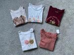 4 T-shirts met lange mouwen meisjes maat 92, Ophalen of Verzenden, Zo goed als nieuw, Maat 92