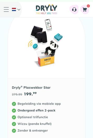 Dryly plaswekker beschikbaar voor biedingen