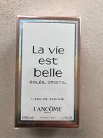 Parfum La vie est belle Soleil Cristal 50ml Edp Lancôme, Handtassen en Accessoires, Uiterlijk | Parfum, Nieuw, Ophalen