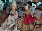 Vintage poppen om te verzamelen, 28 cm., Ophalen of Verzenden, Gebruikt, Kleertjes