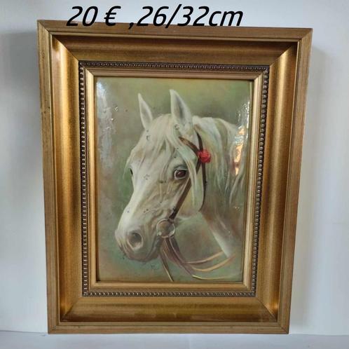 cadre cheval, Maison & Meubles, Accessoires pour la Maison | Cadres, Comme neuf, Moins de 50 cm, Moins de 50 cm, Enlèvement ou Envoi