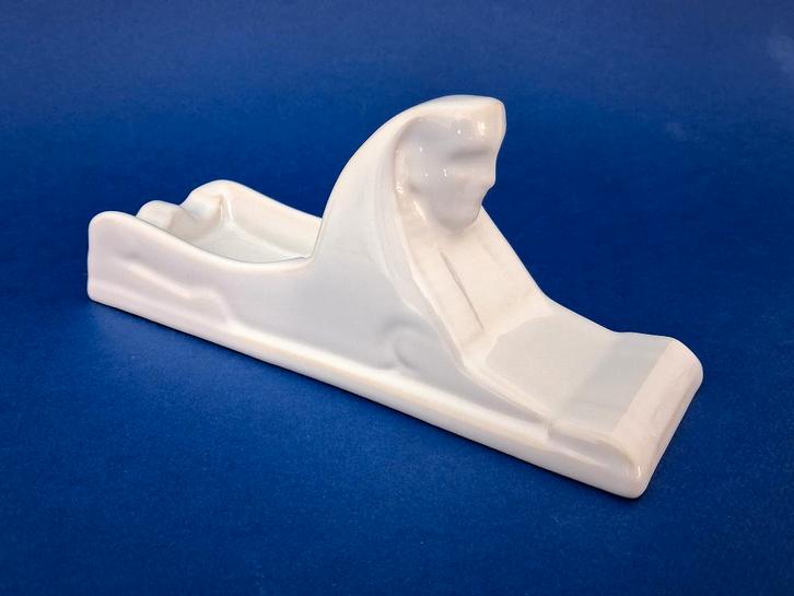 Cendrier blanc Sphinx Maastricht, Antiquités & Art, Art | Objets design, Enlèvement ou Envoi