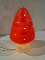 Rood Vintage nachtlampje van het merk Heico ,  nachtlamp, Ophalen of Verzenden, Gebruikt, Lamp