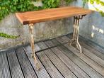 Tuintafel met nieuw tafelblad in tropisch hout, Tuin en Terras, Tuintafels, Ophalen, Nieuw, Rechthoekig, Hout