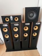 Bowers&Wilkins home cinema 5.1-4x Type 684+Sub ASW610+HTM62, TV, Hi-fi & Vidéo, Enceintes, Ensemble surround complet, Comme neuf