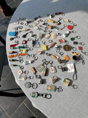Lot de portes clefs publicitaire, Enlèvement ou Envoi, Utilisé, Autres types