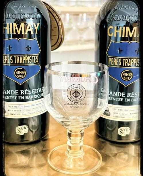 Galopin Chimay VETERANEN Chimay Momignies Tongeren, Verzamelen, Glas en Drinkglazen, Nieuw, Bierglas, Ophalen of Verzenden