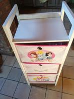 petite armoire enfant 3 tiroirs tissus Disney, Maison & Meubles, Armoires | Commodes, Enlèvement ou Envoi, Utilisé