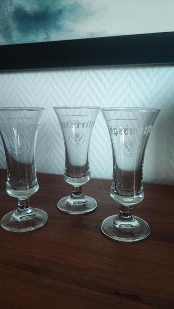 Shotglaasjes Jägermeister 4 cl €3.5 per stuk €10 samen beschikbaar voor biedingen