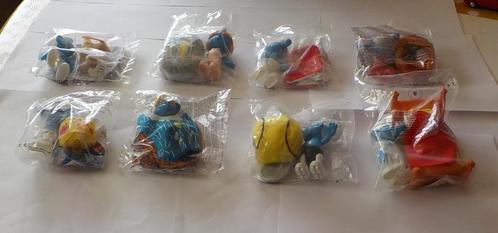 De Smurfen (8 stuks) - McDonald - Happy Meal 2002, Verzamelen, Smurfen, Nieuw, Poppetje, Figuurtje of Knuffel, Grote Smurf, Ophalen of Verzenden