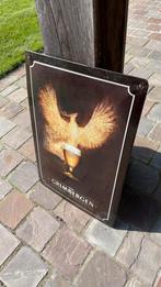 Blikken bord Grembergen., Verzamelen, Ophalen of Verzenden, Zo goed als nieuw, Reclamebord