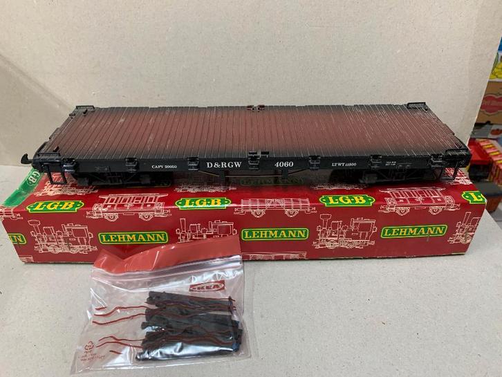 LGB : 3 wagons échelle G, très bon état., Hobby en Vrije tijd, Modeltreinen | Overige schalen, LGB, Ophalen of Verzenden
