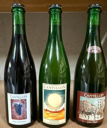 3 flessen Cantillon beschikbaar voor biedingen