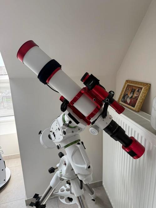 Volledige setup voor astrofotografie, Audio, Tv en Foto, Optische apparatuur | Telescopen, Zo goed als nieuw, Lenzentelescoop (refractor)