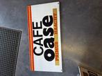 Oud cafe reclamebord, Ophalen, Zo goed als nieuw, Reclamebord