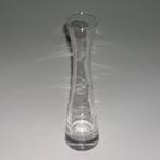 Smalle glazen vaas 28 cm, Huis en Inrichting, Glas, Zo goed als nieuw, Ophalen