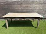 Eiken tuintafel, 200 x 90 cm, Ophalen, Gebruikt